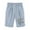 #2 Light Blue, variant on Simua Women's Knee Length Shorts Graphic Printed Elastic Waist Drawstring Bermuda Shorts with Pockets for Women