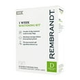 thumbnail image 4 of REMBRANDT Deeply White + Peroxide 1 Week Teeth Whitening Kit, Removes Tough Stains, Enamel-Safe, 28 Custom-Fit Whitening Strips (14 Treatments), 4 of 5