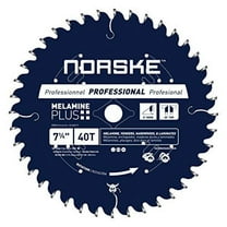 Norske NCSBP271 Melamine Plus Professional Saw Blade, 7-1/4” x 40 Teeth