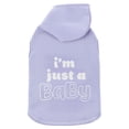 thumbnail image 2 of Vibrant Life Easter I'm Just a Baby Hoodie for Dogs and Cats, Blue, S, 2 of 12