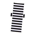 thumbnail image 4 of Funda para silla de playa a rayas, funda clásica y práctica para sillón, con bolsillo para Blanco negro, 4 of 9