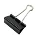 thumbnail image 1 of 40 clips de papel negros de 19 mm., 1 of 1