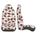 thumbnail image 3 of Pofeuu Football Print Automotive Car Seat Covers Flat Cloth Full Set Seat Covers,Car Seat Covers front seats for Cars Trucks and SUVs(Two packs), 3 of 7