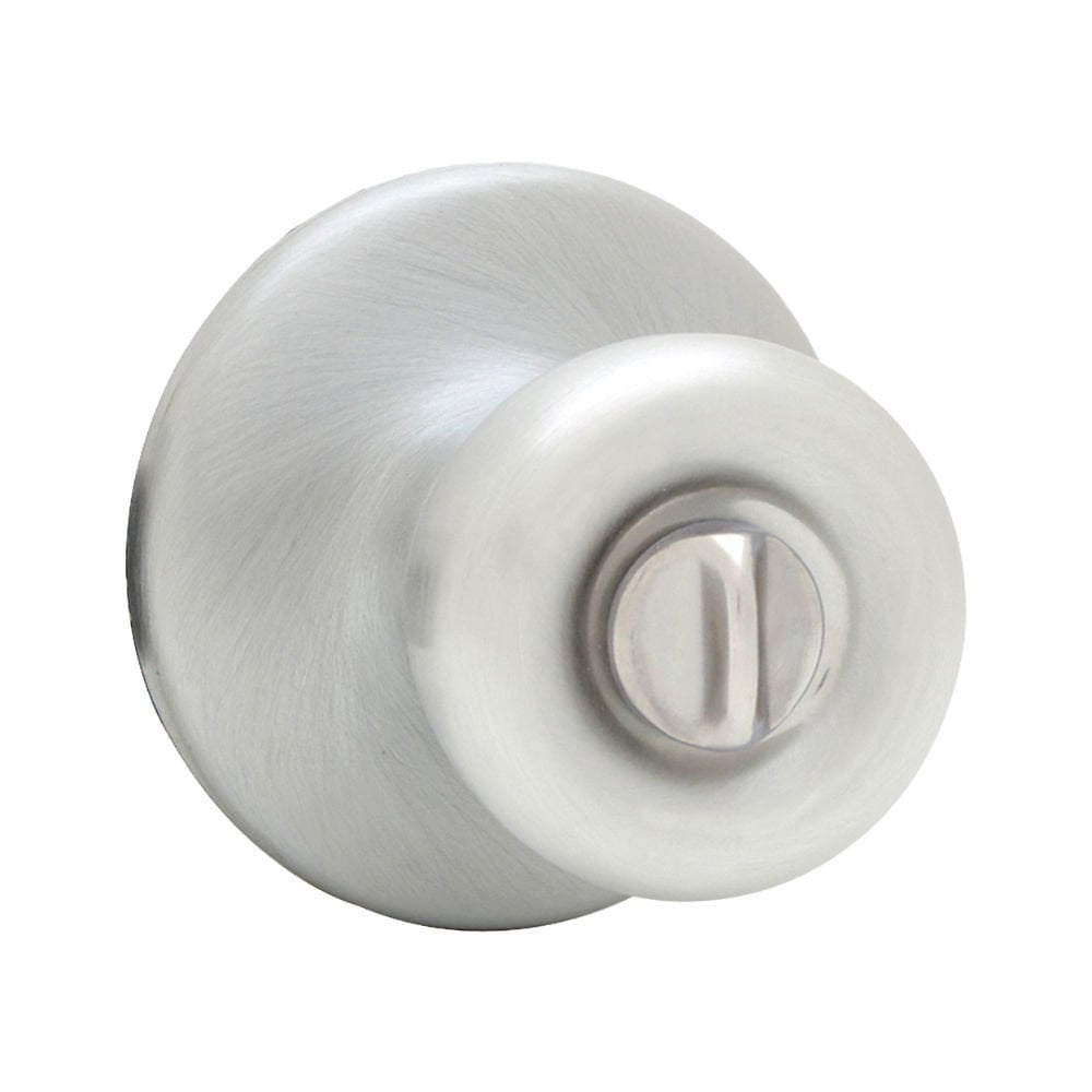 Kwikset 300T 26D CP Tylo Bed and Bath Knob, Satin Chrome