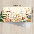 thumbnail image 2 of 1 Pcs 2D Flat License Plate Covers & Frames, Colorful Flowers For Decorative Front, Waterproof For Decoration Aluminum License Plate Covers & Frames Cover For Men Women, 12" X 6", 2 of 6