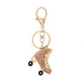 thumbnail image 1 of Pendant Keyring Skates Shoes Rhinestone Portable Backpack Handbag Wallet Bag Jewelry Keychain Bag Ornament for Girl, 1 of 7