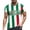 Green, variant on 2026 Mexico Soccer Mens Polo Shirts Short Sleeve Casual Collared Pullover Summer Tops Soccer Shirt for Men Indoor Outdoor Activities Daily Wear