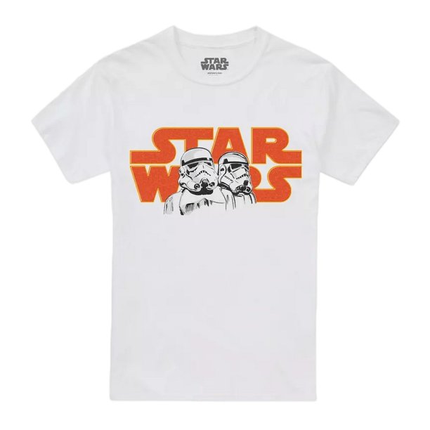 Star Wars - Camiseta Trooper Pair para Hombre (Blanco)