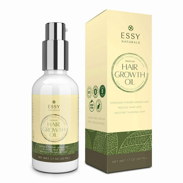 Natural Growth Hair Oil with Caffeine - Hair Growth Oil ...