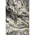 thumbnail image 2 of JONATHAN Y SILK ORCHID 5 x 8 Area Rug, Swirl Marbled Abstract - Black/Yellow, SOR203D-5, 2 of 8