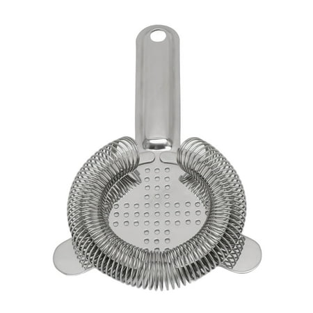 

Bar Strainer Beautiful Practical Cocktail Strainer Wear Resistant EfficientFiltering Anti Rust For Restaurants For Bars For Home For Clubs Silver