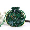 thumbnail image 4 of Ruiboury Drawstring Bag Portable Jewelry Packaging Bags Cotton Gift Jewellery Storage Pouch Christmas Wedding Favor Candy for Red Green, 4 of 6