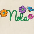 thumbnail image 2 of CafePress - Nola Flowers Tote Bag - Unisex Canvas Tote Bag, Beige, 1-Piece, 2 of 7