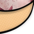 thumbnail image 3 of 36.2 Inch Round Floor Mat Hats with Delicate Bows Carpet Decor Rug for Living Room Bedroom, 3 of 6