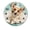FFclock096, variant on ZXCXRQFa Silent Clocks Forest Wooden House Colorful Wall Clock Silent 10 Inch Round Decorative Battery Operated Non Ticking Wood Quiet Clocks for Bedroom Office School Home
