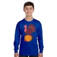thumbnail image 2 of Awkward Styles Thanksgiving Youth Sweatshirt Happy Turkey Crewneck Tee for Kids, 2 of 5