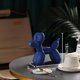 thumbnail image 2 of Estatua de perro con globo, arte de lunares, escultura de perro, figuritas de animales, adornos, decoración Interior del hogar y la Oficina, 2 of 3