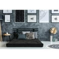 thumbnail image 3 of AJD Home Queen Size Single Foam Futon Mattress 8 Inch 80" x 60" Black, 3 of 6