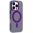 thumbnail image 2 of Candy Color Translucent Phone Case for iPhone 11 Pro Max, Compatible with MagSafe - Ultra Slim Lightweight Shockproof Protective Anti-Yellow Phone Cover Designed for iPhone 11 Pro Max, Purple, 2 of 5