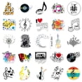thumbnail image 3 of 50Pcs Music Stickers,Colorful Musical Note Stickers With Various Designs For Water Bottles,Laptops,Notebooks,Skateboards,Phone Cases,Music Lovers,Girls,Boys,Teens, 3 of 4