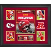Kansas City Chiefs 2020 AFC Champions Framed 20" x 24" Collage - Fanatics Authentic Certified