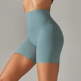 thumbnail image 2 of Pantalones cortos de Yoga para correr para mujer, pantalones cortos de deporte y entrenamiento con realce para mujer, ropa de gimnasio, mallas sin costuras, mallas femeninas, ropa deportiva, 2 of 5