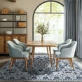 thumbnail image 2 of Sonoro Kate 10x12 Area Rugs for Living Room Bedroom, Non Slip Boho Machine Washable Indoor Floor Carpet, Blue-Gray, 2 of 7
