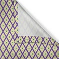 thumbnail image 4 of Ambesonne Mardi Gras Grommet Curtain Single Panel, Traditional Carnival, 50"x60", Purple Yellow Green, 4 of 5