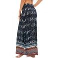 thumbnail image 2 of Gvmfive Women Summer Boho Printed High Waist Long Maxi Skirt, 2 of 4