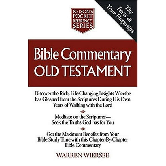 Pre-Owned Bible Commentary - Old Testament (Nelson's pocket reference) Paperback