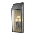 thumbnail image 2 of AC8059BK Artcraft Lighting Point - 3 Light Outdoor Wall Mount-25.5 Inch Tall and 10 Inch Wide, 2 of 8