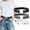 1-black+gray+white, variant on 3 count No Buckle Elastic Stretch Belts for Men and Women, Comfortable Invisible Belts for Jeans Pants