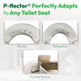 thumbnail image 3 of Protector de orina P-FLECTOR para asiento de inodoro para niños hombres adultos y personas mayores, 3 of 5