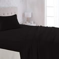 thumbnail image 1 of Lightweight Super Soft, Wrinkle-Free, Easy Care Microfiber 4-Piece Bed Sheet Set with 14-Inch Deep Pockets, Full, Bright White, Solid, 1 of 7