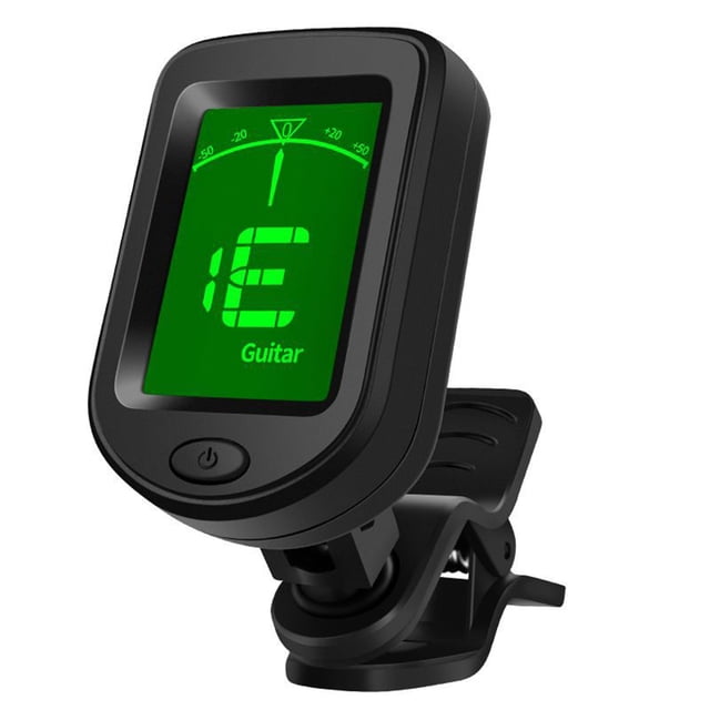 Eigraketly Guitar Tuner Musical Equipment Instrument Accessory Supply Banjo Tuners Equipments LCD Audio Clear Sensitive Displays Clip-on Type3 NO3 Eigraketly OD020113-00