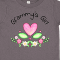 thumbnail image 4 of Inktastic Grammy's Girl- Heart Flowers Girls Toddler T-Shirt, 4 of 5