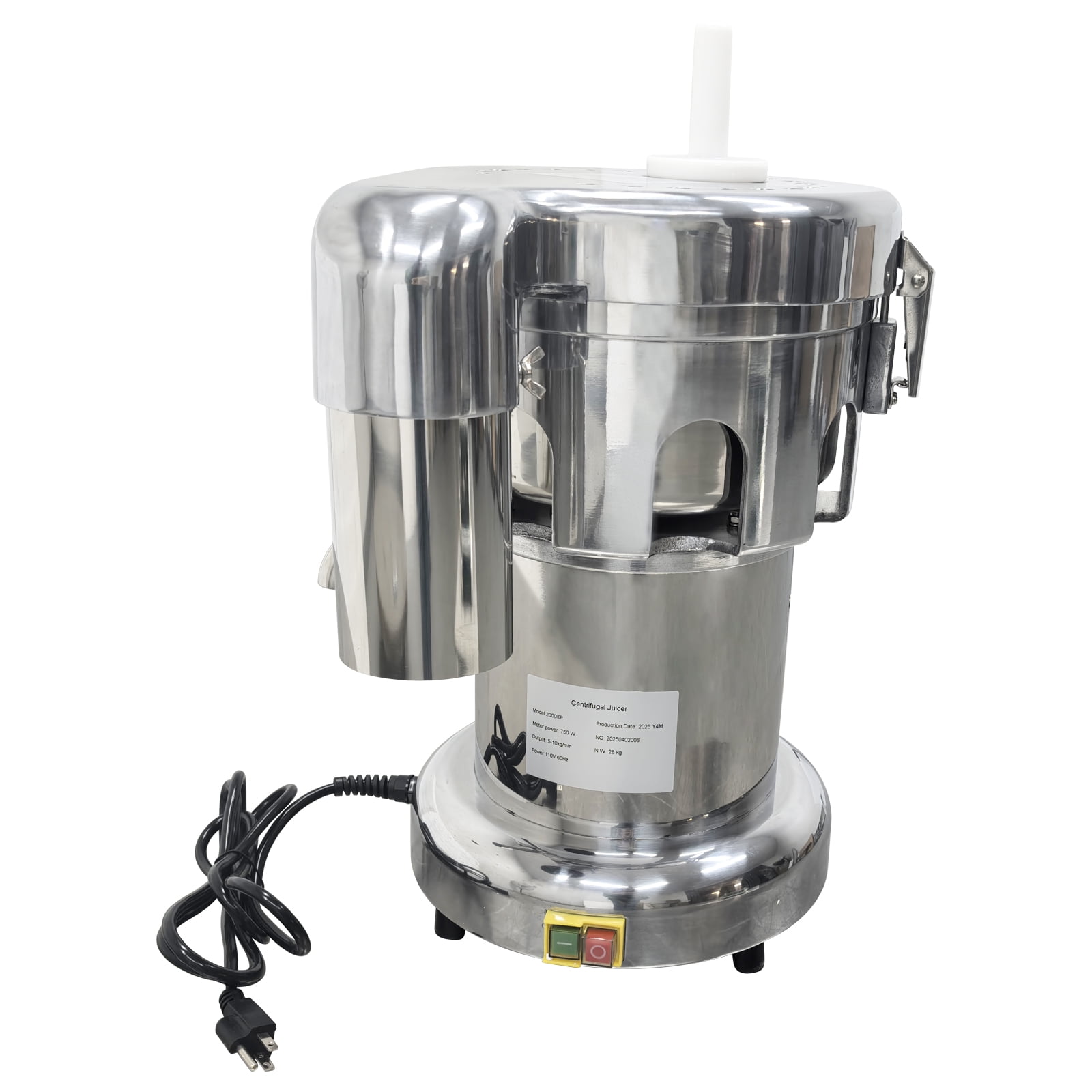 Fruit & Vegetable Processor Ginger Juicer Juice Extractor Electric Juice Making Machine