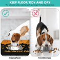 thumbnail image 4 of Pumpkin Spooky Dog Mat for Food and Water Happy Halloween Absorbent Water Non-Skid 17x30 Inch Pet Food Mat Cat Feeding Mat EcoFriendly Durable Pet Placemat, 4 of 7