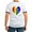 Black/White, variant on CafePress - Safe Space In Heart Ringer T - 100% Cotton Ringed T-Shirt