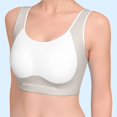 thumbnail image 2 of Gelikeya Training Bras for Girls 12-14 Seamless Wireless Sport Bra Soft and Comfortable Underwear Camisole Crop Tops Cotton Padded Bralette(Tweens, Grey, 11-14 Years), 2 of 6