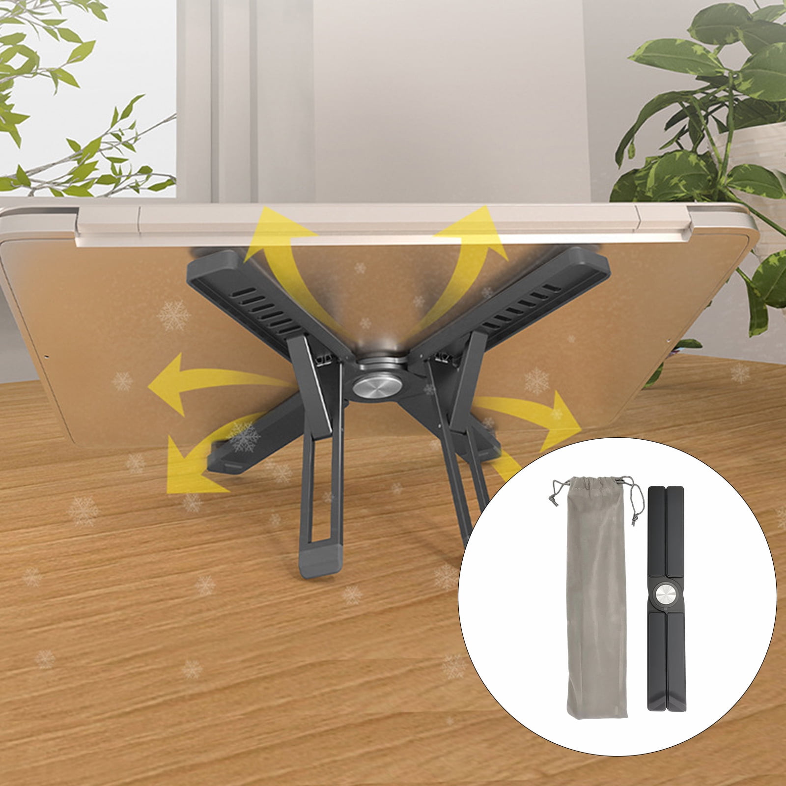 Portable Laptop Stand Foldable Support Base Notebook Stand Bracket Computer Cooling Replacement