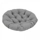 thumbnail image 1 of cojín del asiento,Cojín para silla con forma de huevo,Cojín colgante para mecedora redondo de 40 cm,Cojín de silla con cesta colgante Cojín de asiento acolchado,Cojín para silla, 1 of 8