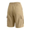 thumbnail image 6 of TRUBKH Bermuda Shorts for Women Summer Trendy Pull-on Shorts Womens Athletic Shorts Running Shorts Casual Beach Shorts Board Shorts Outing Shorts Women Gym Shorts with Lace Up Cute Beige S, 6 of 6