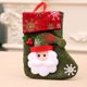 thumbnail image 3 of Yuarrent Bolsas de Navidad con estampado de copos de nieve, embalaje de regalo, calcetines de Papá Noel, bolsa de regalo, colgante de Navidad para fiesta Kits de decoración para fiestas Papá Noel Yuarrent HA069609-01, 3 of 6