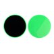 thumbnail image 3 of 2 piezas de deslizadores de ejercicio de cuerpo completo para yoga y entrenamiento. Disco deslizante doble. Verde, 3 of 4