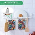thumbnail image 4 of Yayeee Pot Holders Kitchen Heat Resistant with Pockets 7"x9.8" Cotton Oven Cooking Hot Pads, Vibrant Dragon Scales Pattern, 4 of 7