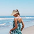 thumbnail image 3 of Sun Hats For Women Woman's Summer Sunhat Sun Protection Knitting Collapsible Fashion Casual Hat Hats For Women, 3 of 5