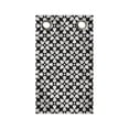 thumbnail image 1 of Vintage Hanging Pocket Organizer, Illustration of Art Deco Pattern Traditional Feels Pattern, Printed Polyester Storage Bag with Pockets, 9" x 16", Eggshell Charcoal Grey, 1 of 2