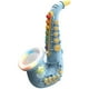 thumbnail image 2 of Saxofón de juguete para niños, instrumento Musical, juguete musical educativo temprano para bebé, regalo de cumpleaños y Navidad, 2 of 7