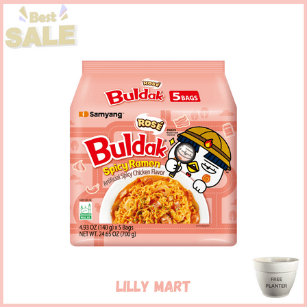 Samyang Buldak Rose Ramen 5-pack